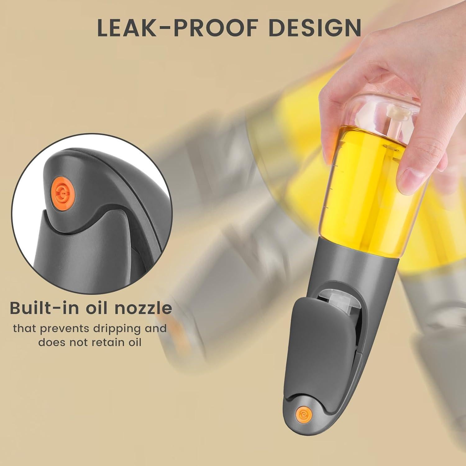 Rociador de Aceite Costop 150ml Vidrio A Prueba de Fugas