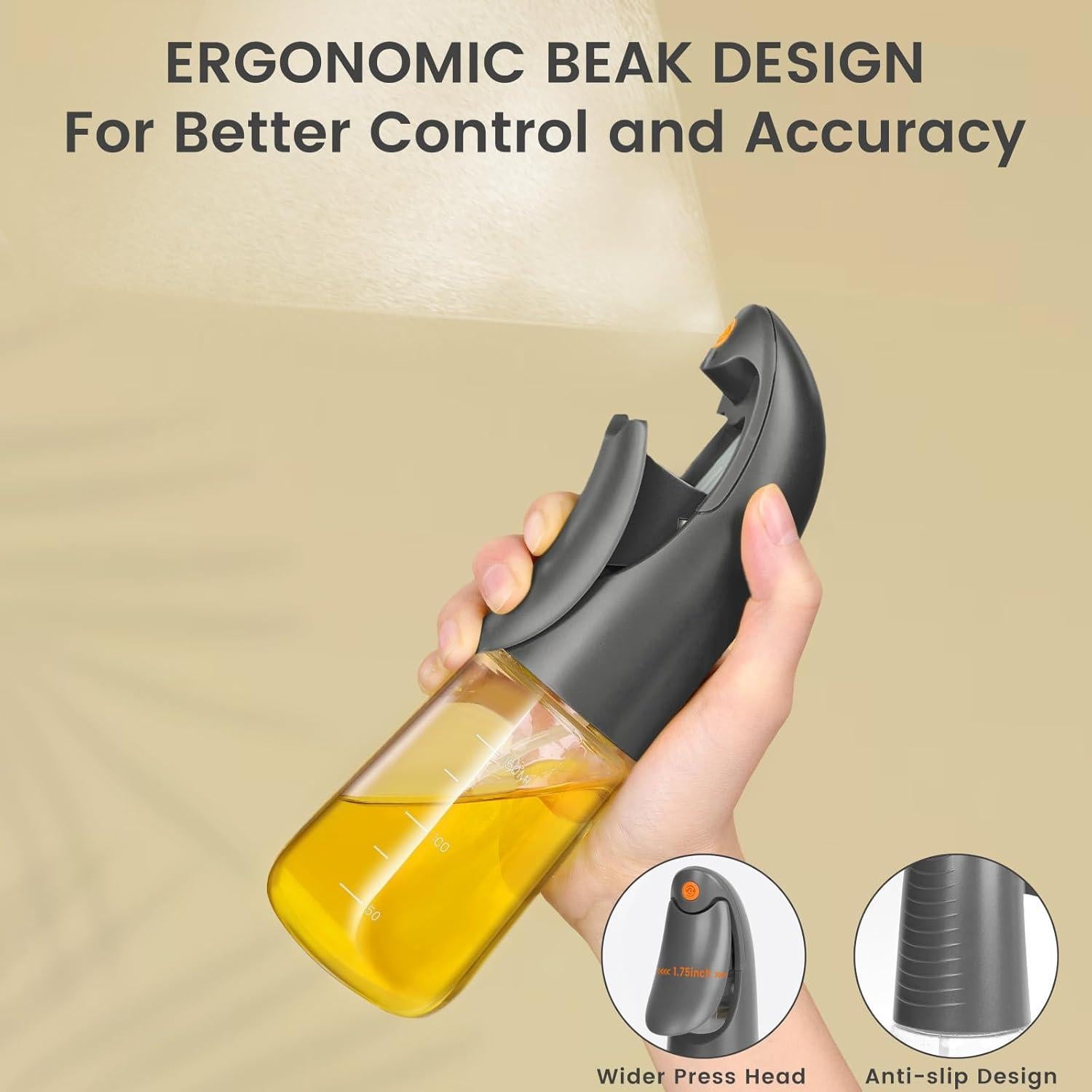 Rociador de Aceite Costop 150ml Vidrio A Prueba de Fugas