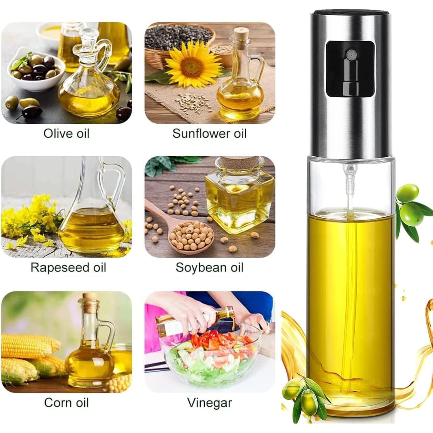 Rociador de Aceite Zophen 100ml Botella Spray Cocina