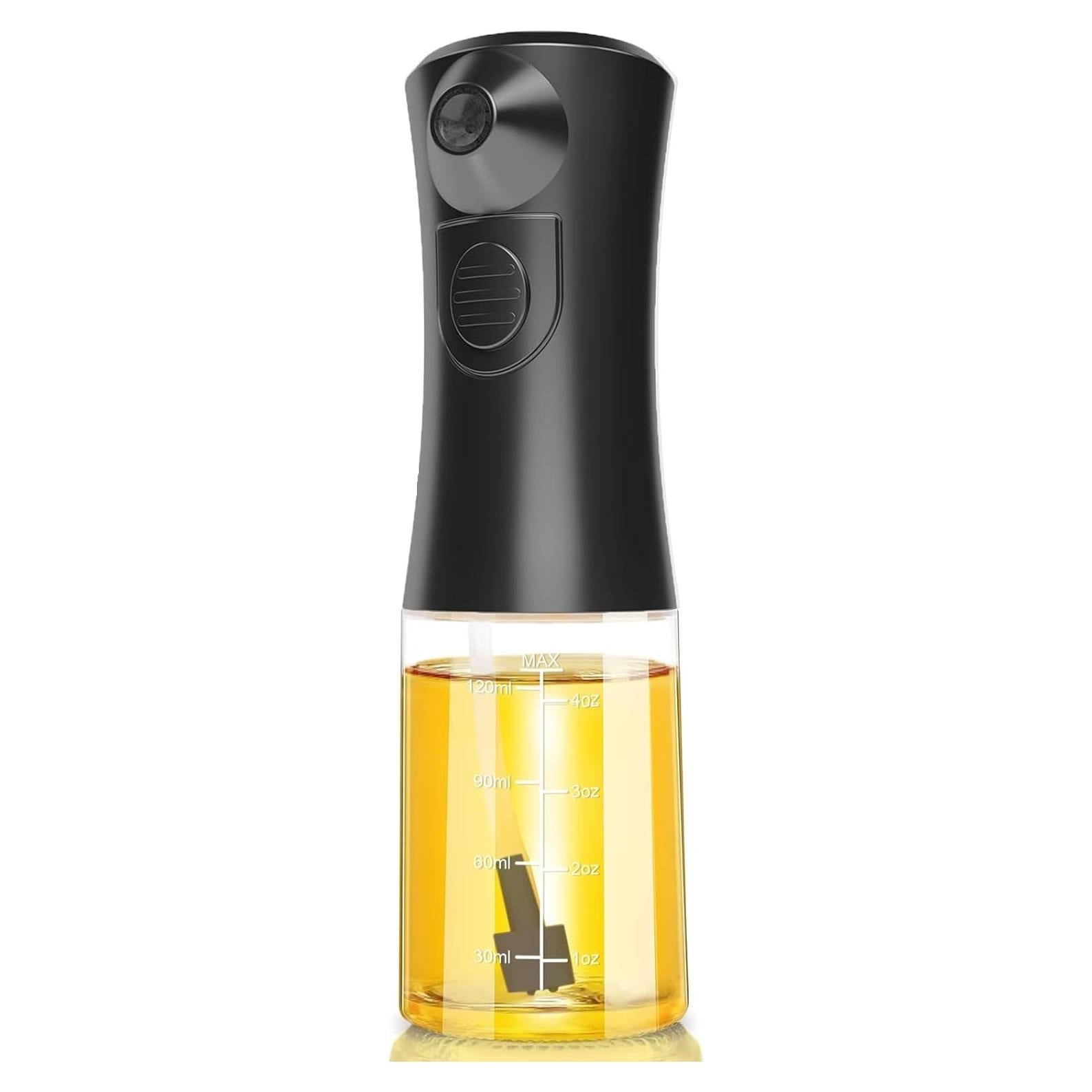 Pulverizador de Aceite Eléctrico Temede 152ml Vidrio Negro