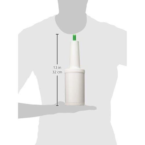 Botella Vierte con Pico Winco Verde 0,95L Apto Lavavajillas
