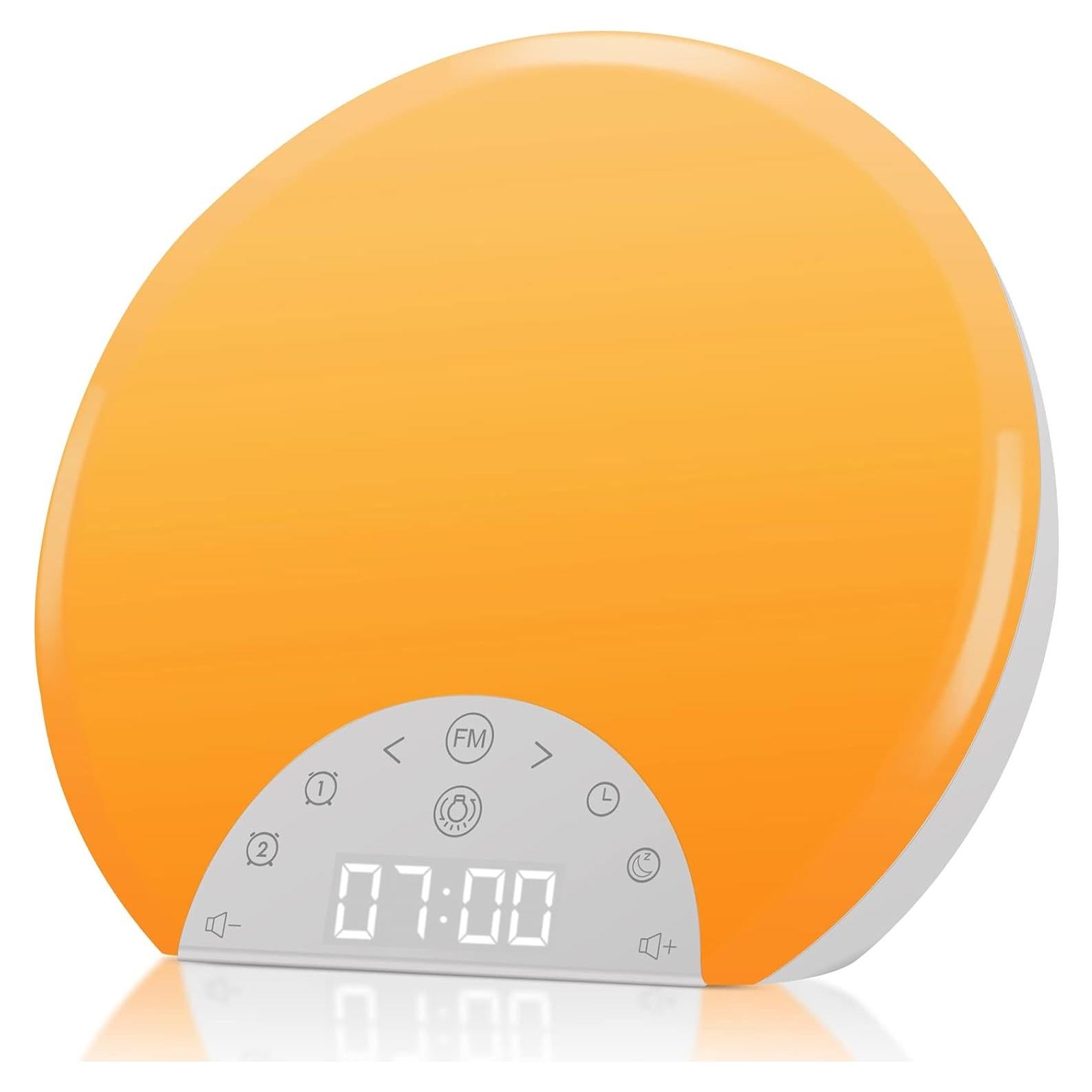 Reloj Despertador Luz de Amanecer ANTDAIS 7 Sonidos 0.69kg
