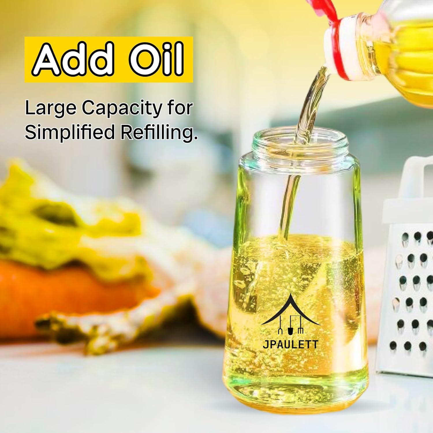 Rociador de Aceite JPAULETT 470ml Vidrio Antifugas