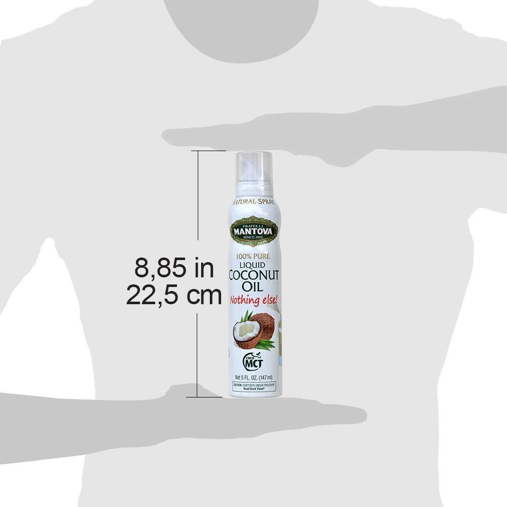 Spray de Aceite de Coco Mantova 100% Puro 150 ml