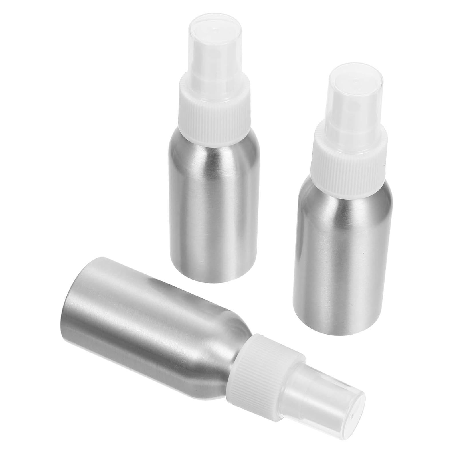 Milisten Botella de Spray de Aceite 50ml Aluminio Plateado