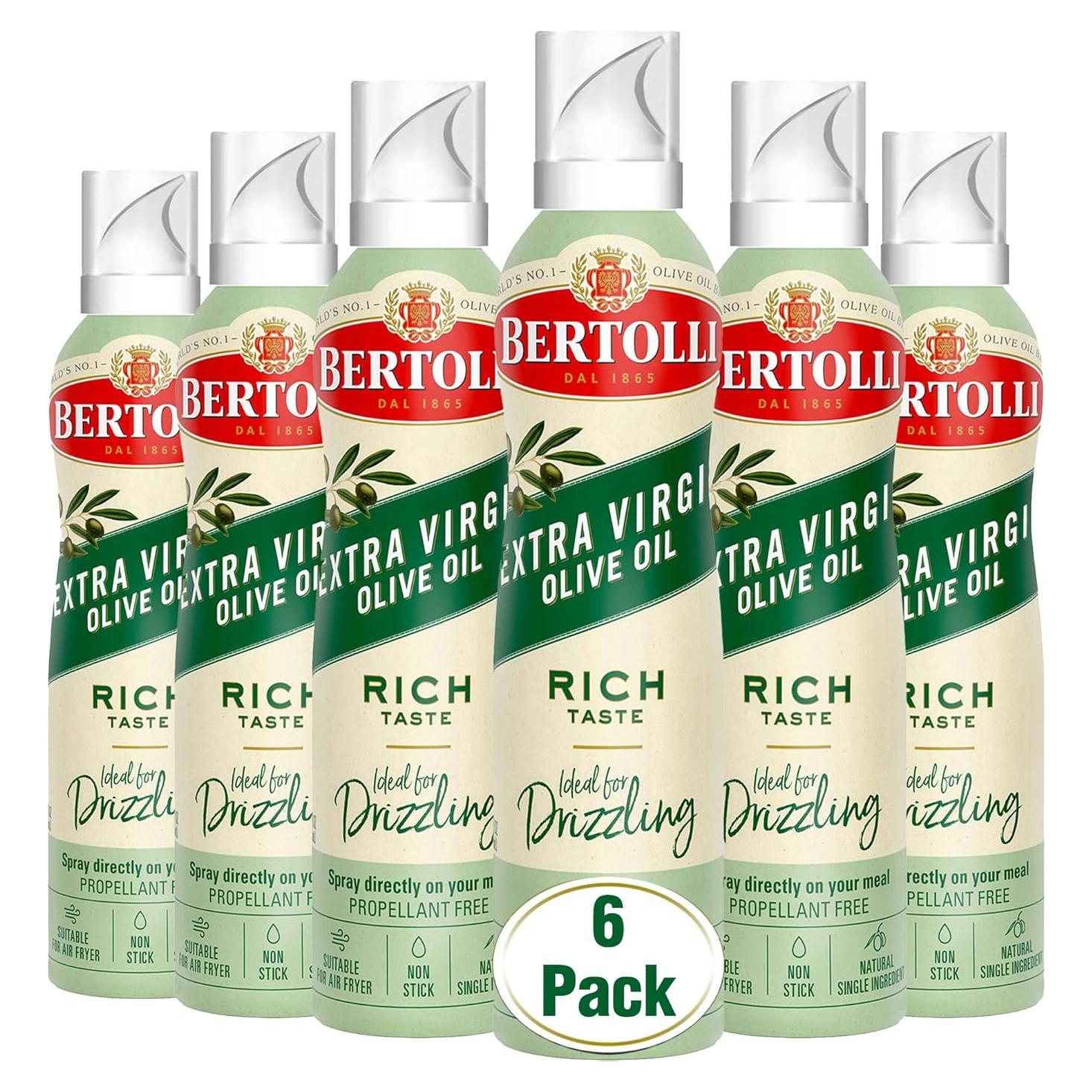 Bertolli Aceite de Oliva Extra Virgen Spray 6x138.9ml