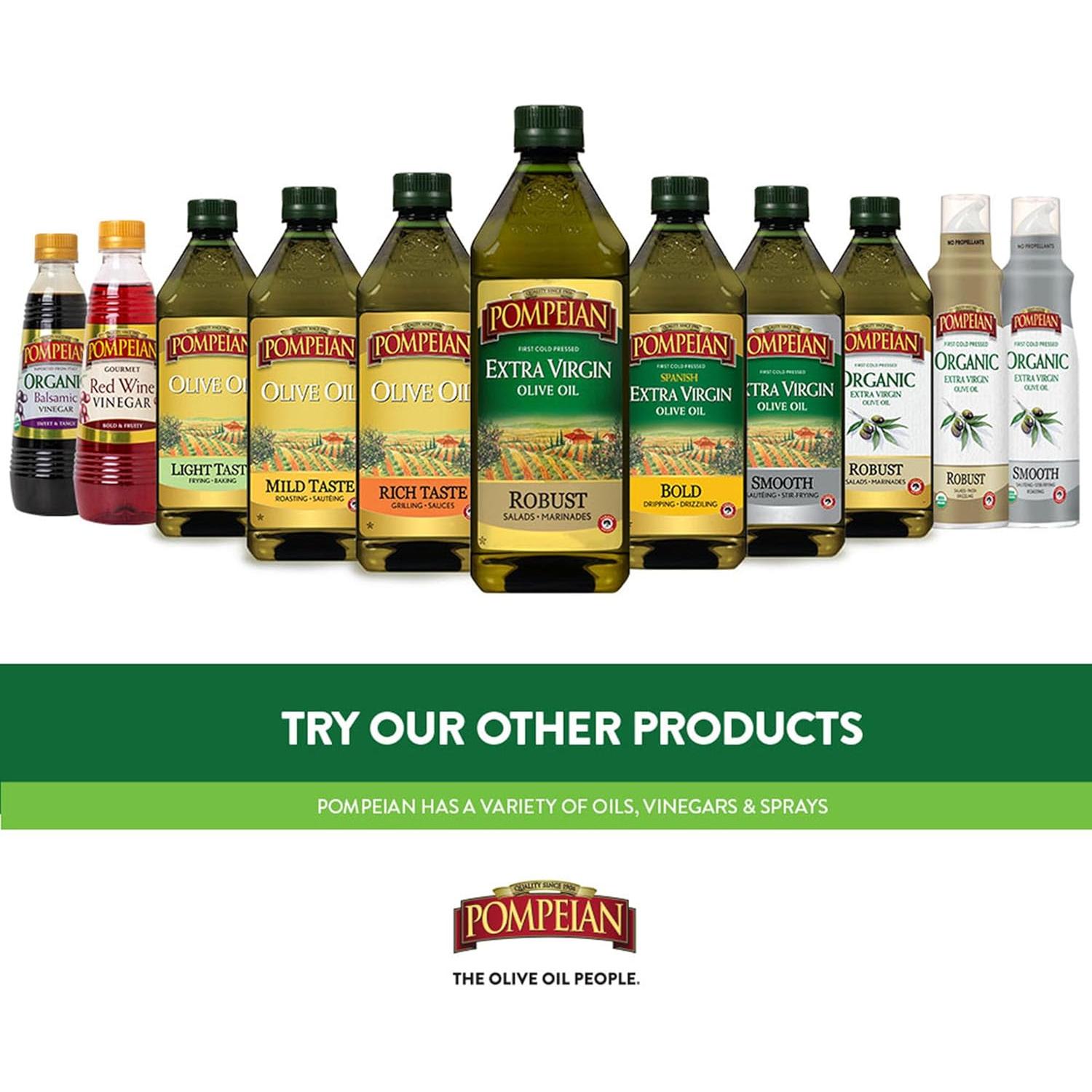 Aceite de Oliva Virgen Extra Suave Pompeian 177 ml Orgánico