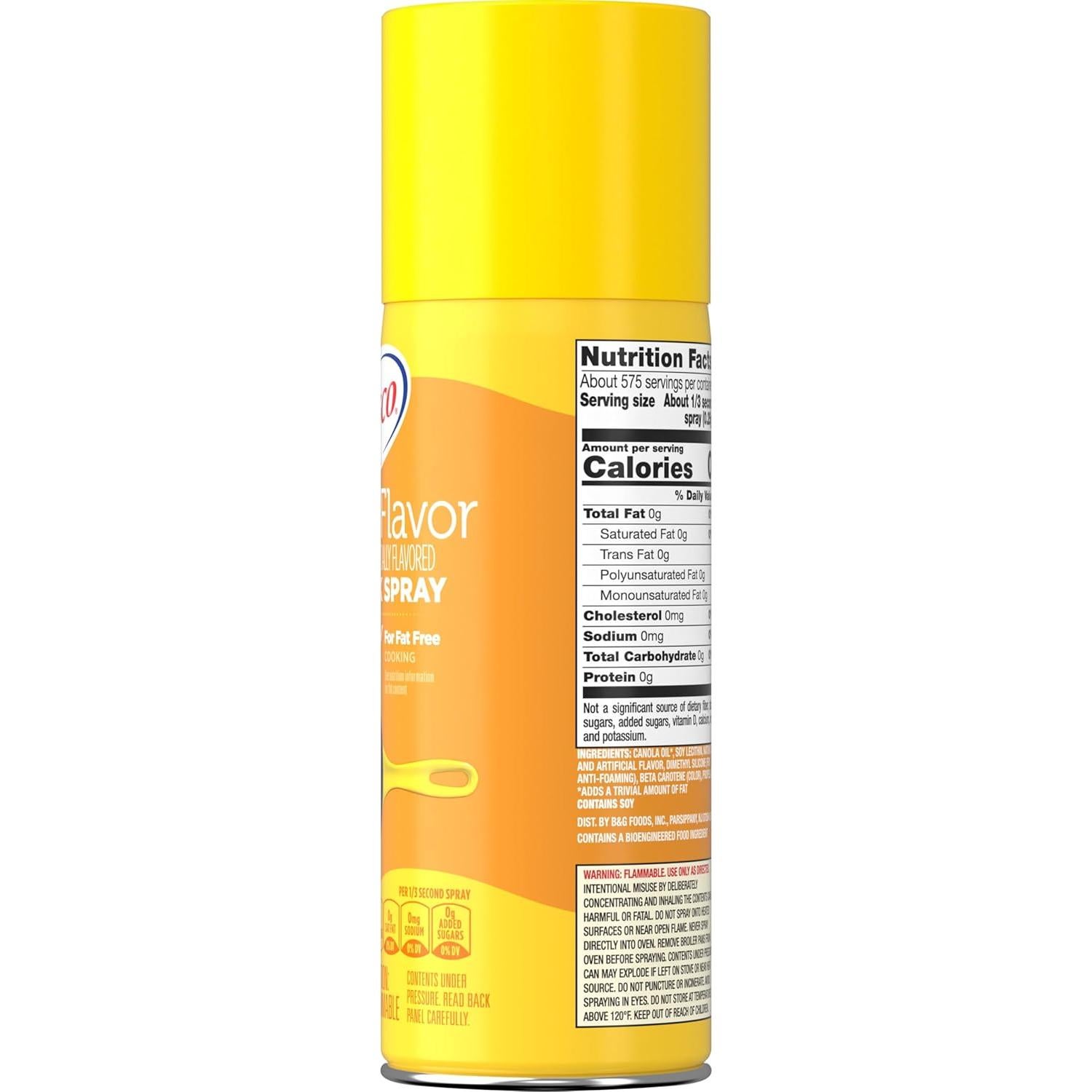Spray de Cocina Antiadherente Crisco Mantequilla 170g