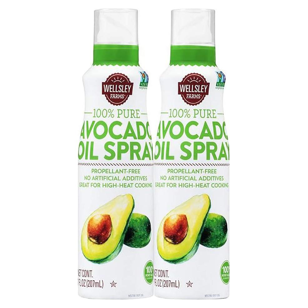 Spray de Aceite de Aguacate 100% Puro Wellsley Farms 414 ml