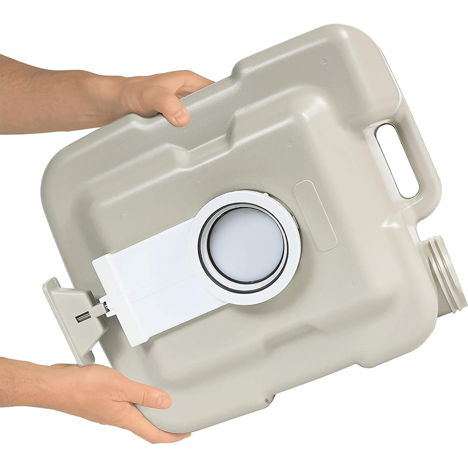 Inodoro portátil Camco 5.3 galones con tanque desmontable