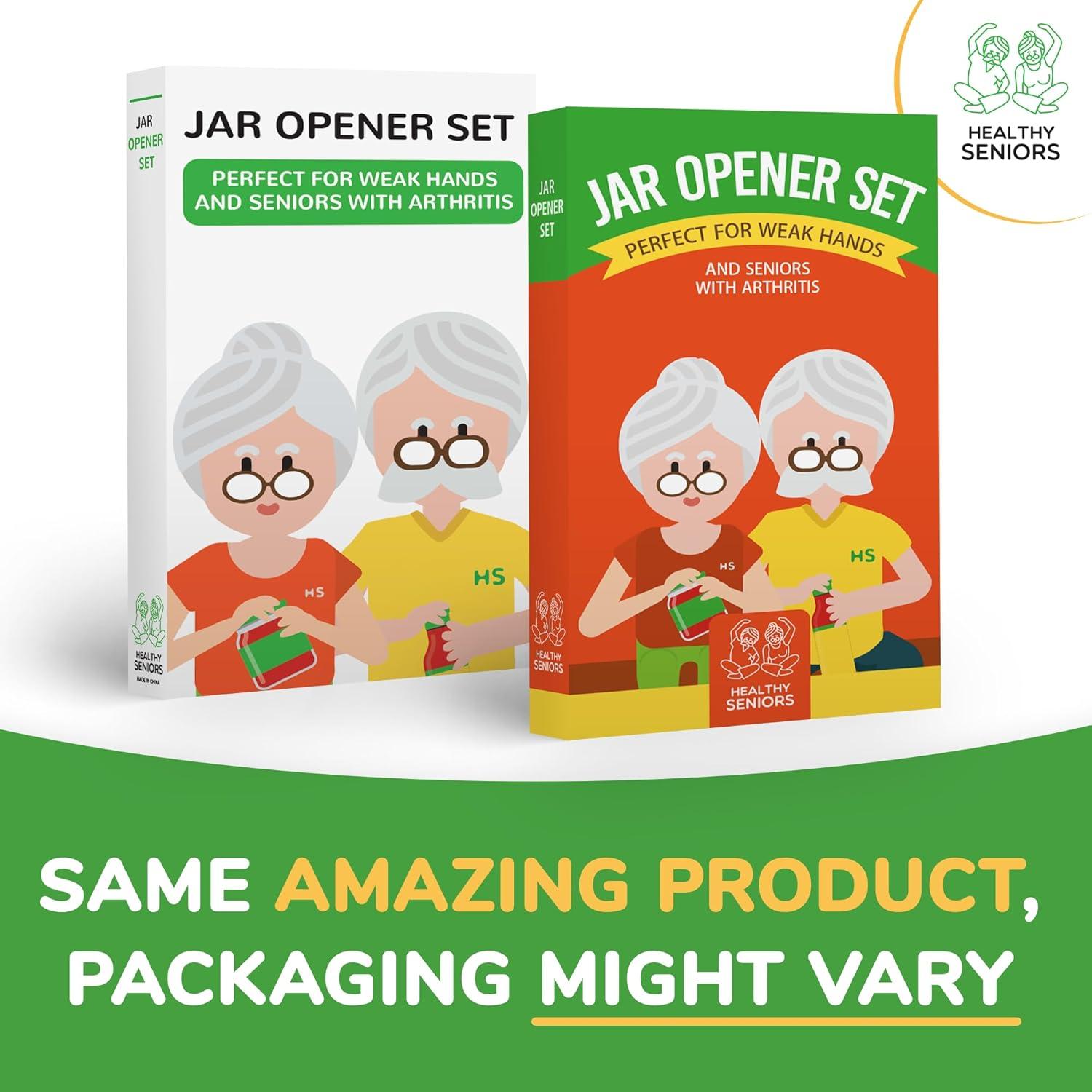 Abrebotellas Multifuncional 5 en 1 Verde Guisante para Artritis