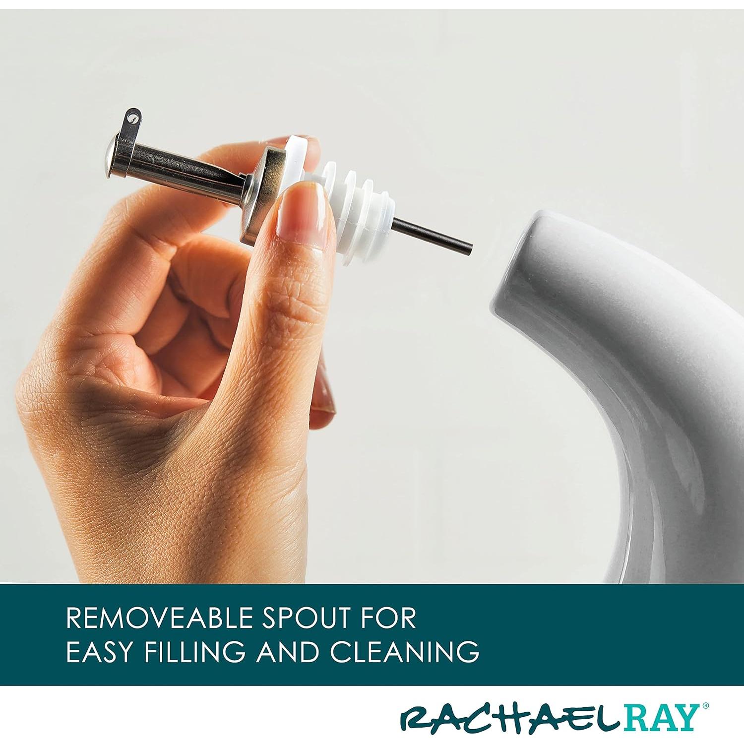 Botella Cerámica Rachael Ray 680ml para Aceite y Vinagre