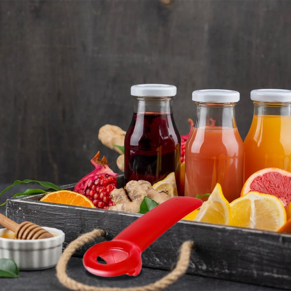 Abridor de tarros Haikole rojo para personas mayores