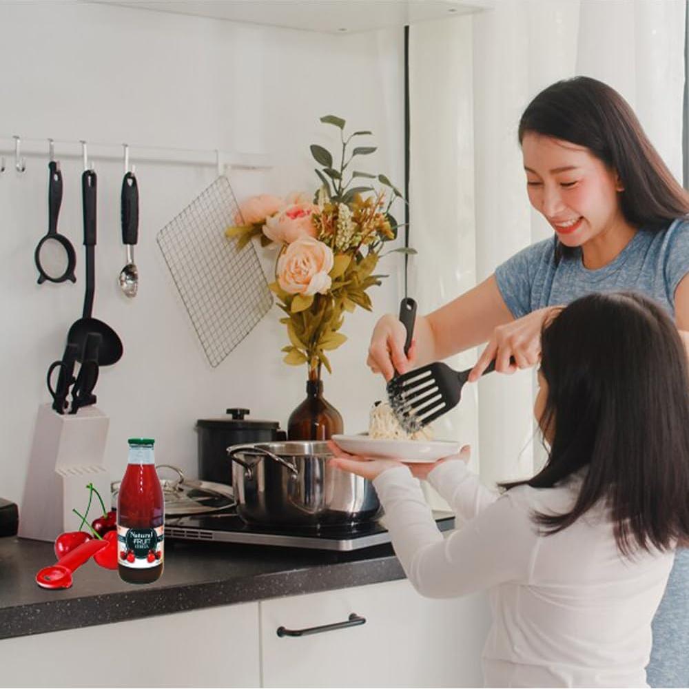 Abridor de tarros Haikole rojo para personas mayores