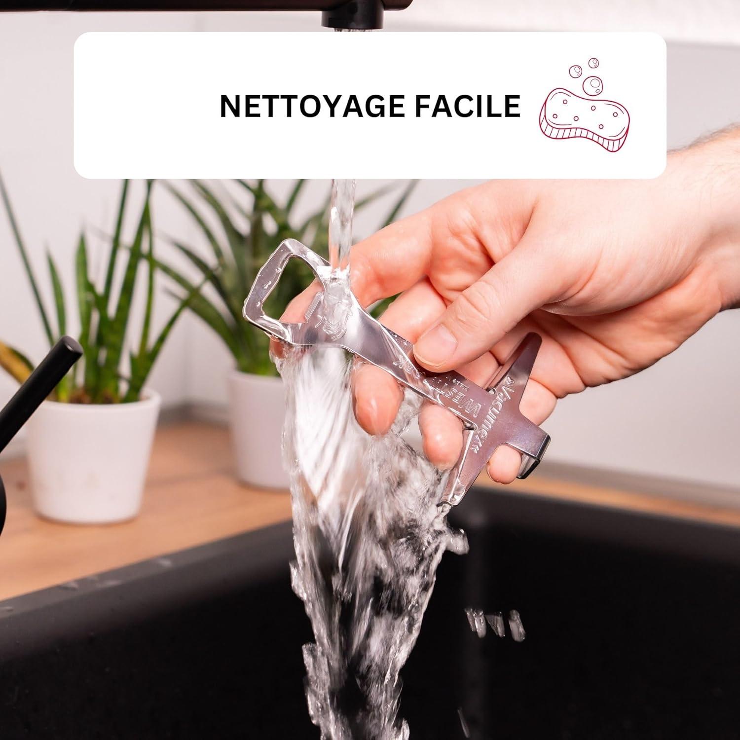 Abridor de Tarros Westmark Vacumex Acero Cromado 13.2 cm