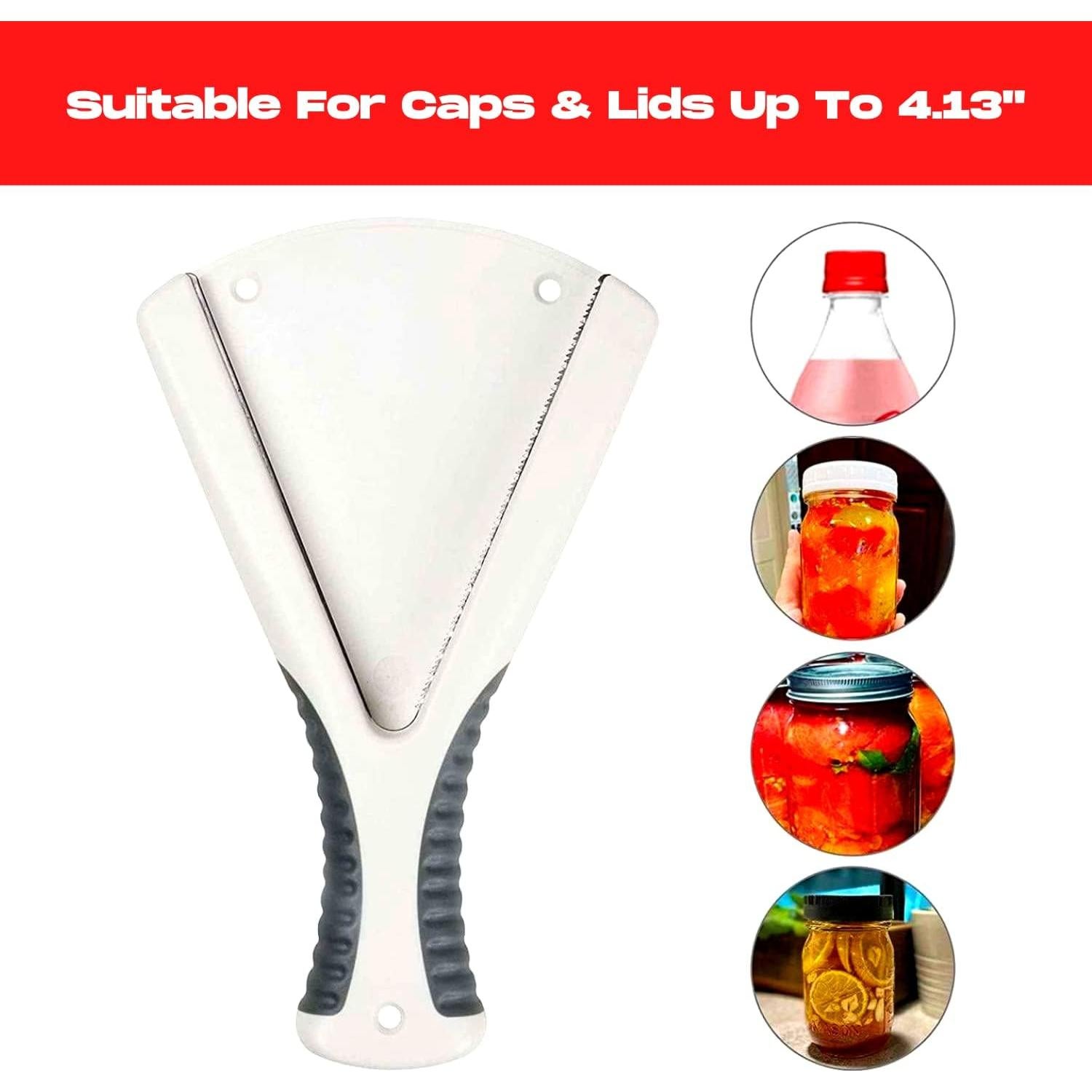 Abrebotellas y Tarros Elm City Direct Blanco Montable