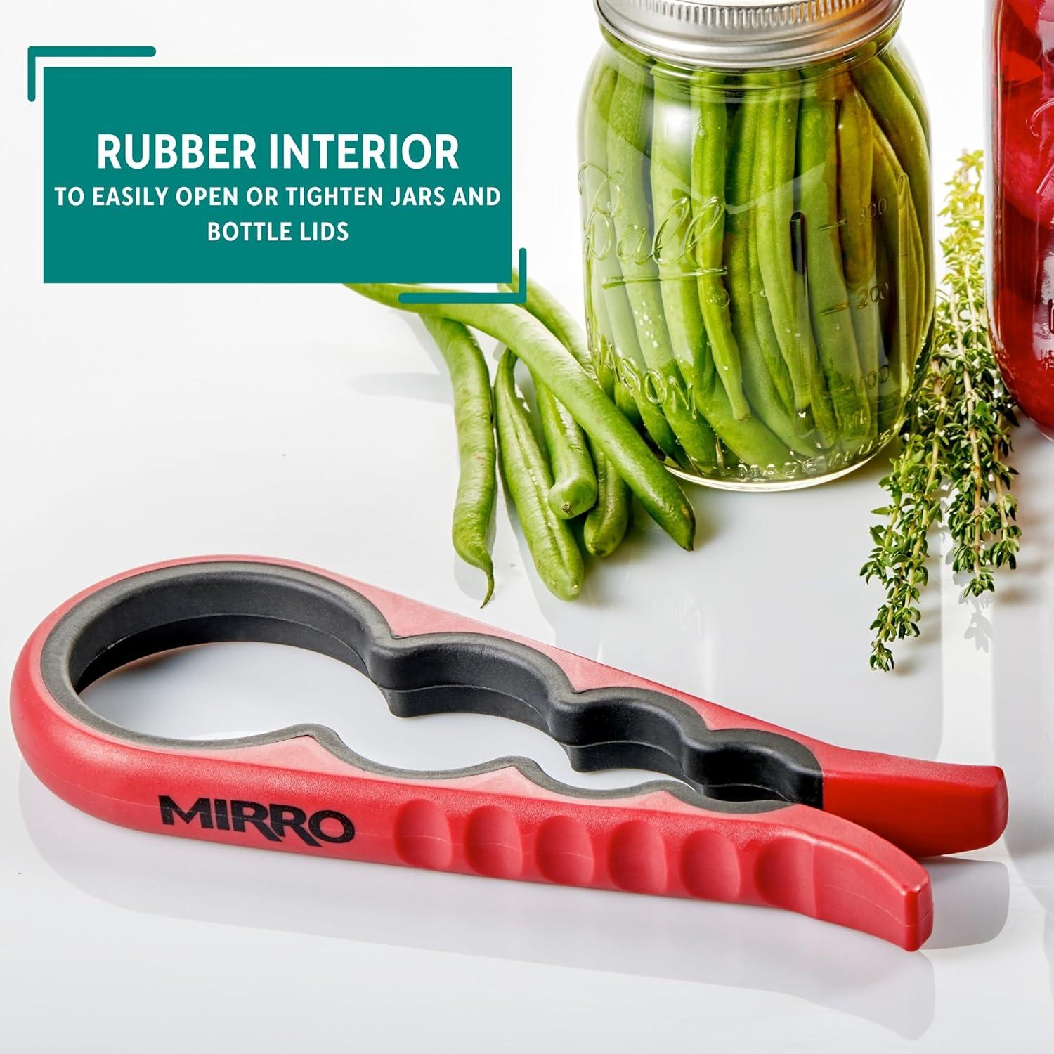 Abridor de Tarros Mirro Rojo 26,92 cm Ergonómico