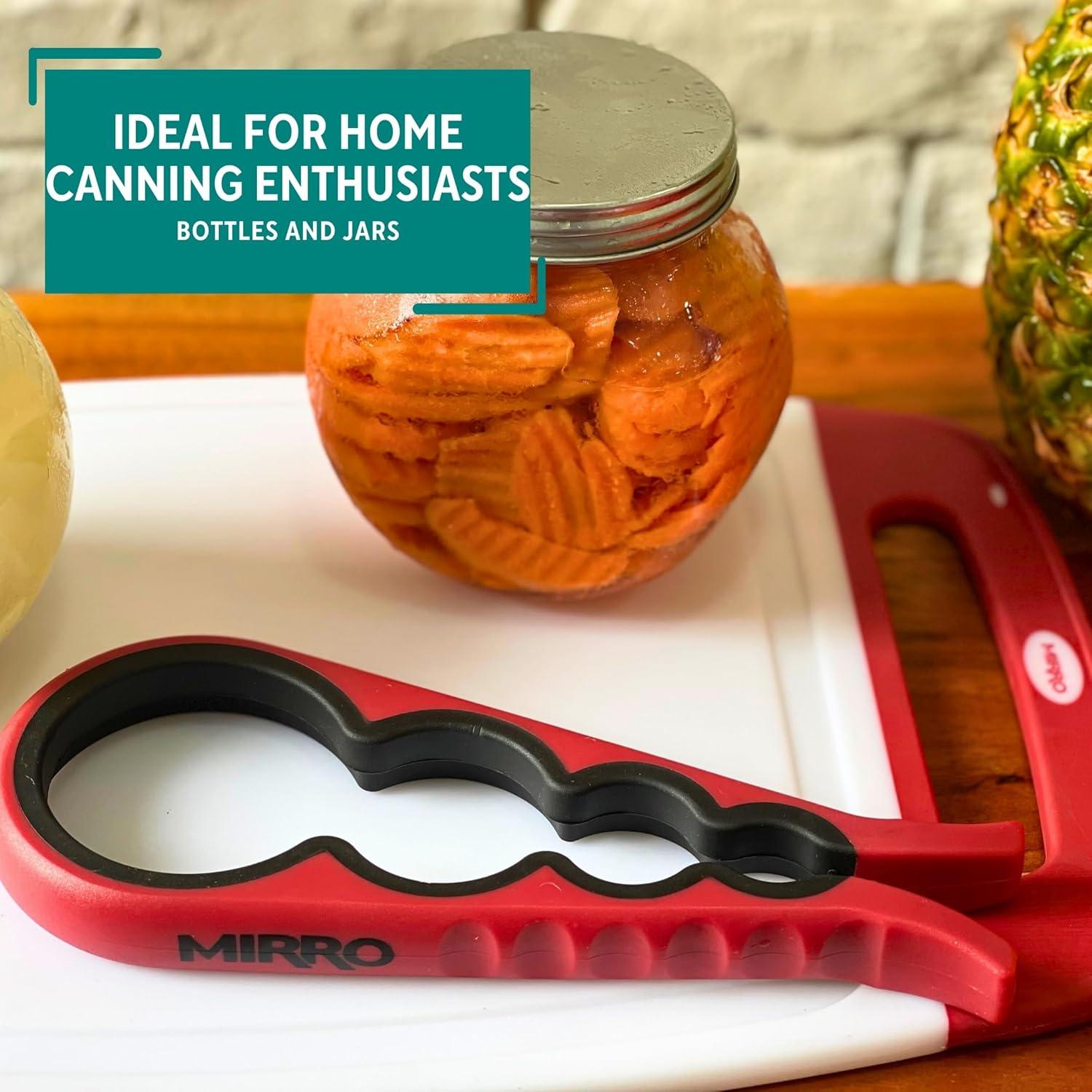 Abridor de Tarros Mirro Rojo 26,92 cm Ergonómico