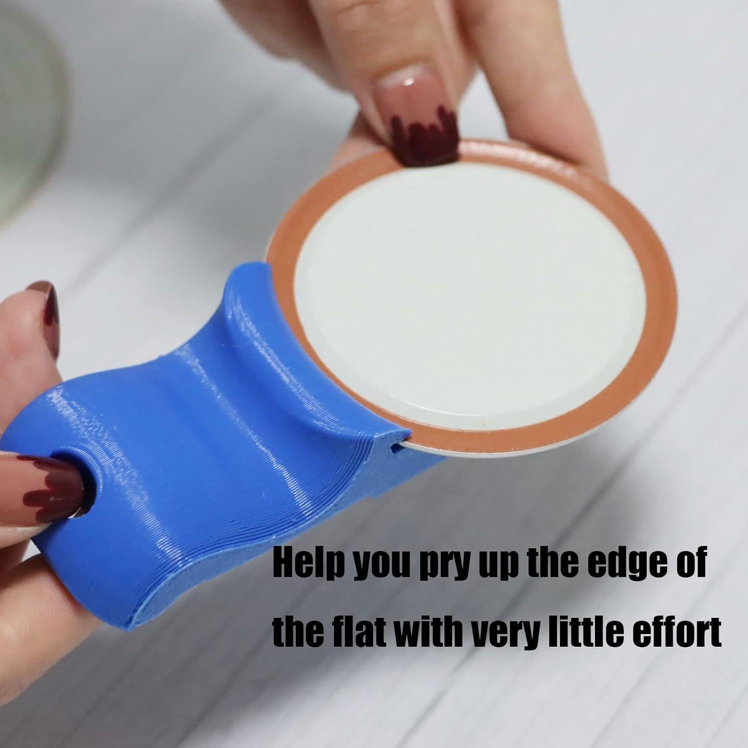 Abre frascos manual JILINWEI rojo para tapas anchas y regulares