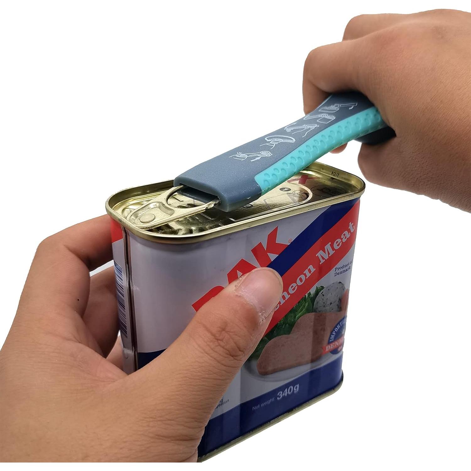 Abridor de Tarros y Botellas 5 en 1 Otstar Azul y Gris