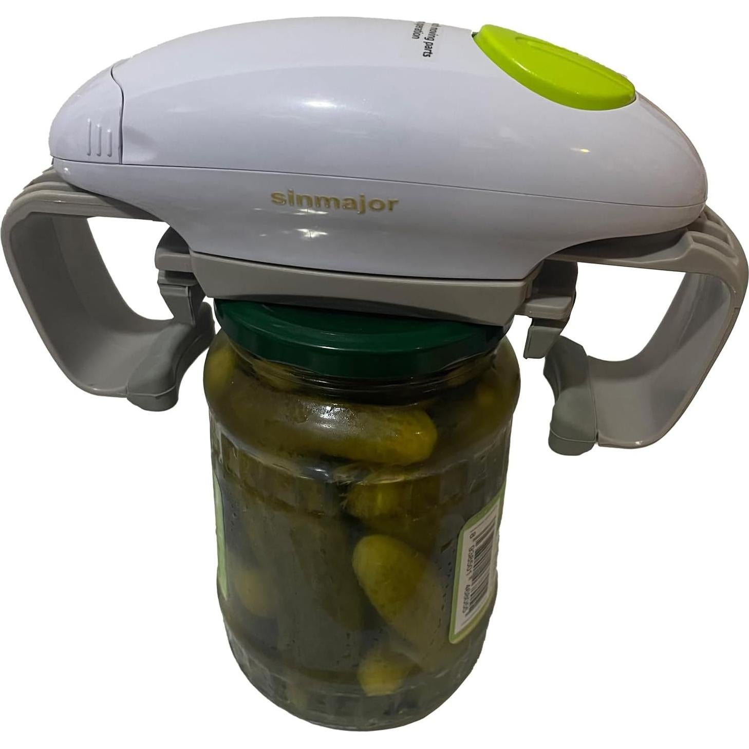 Abridor de Tarros Eléctrico Sinmajor Automático para Personas Mayores