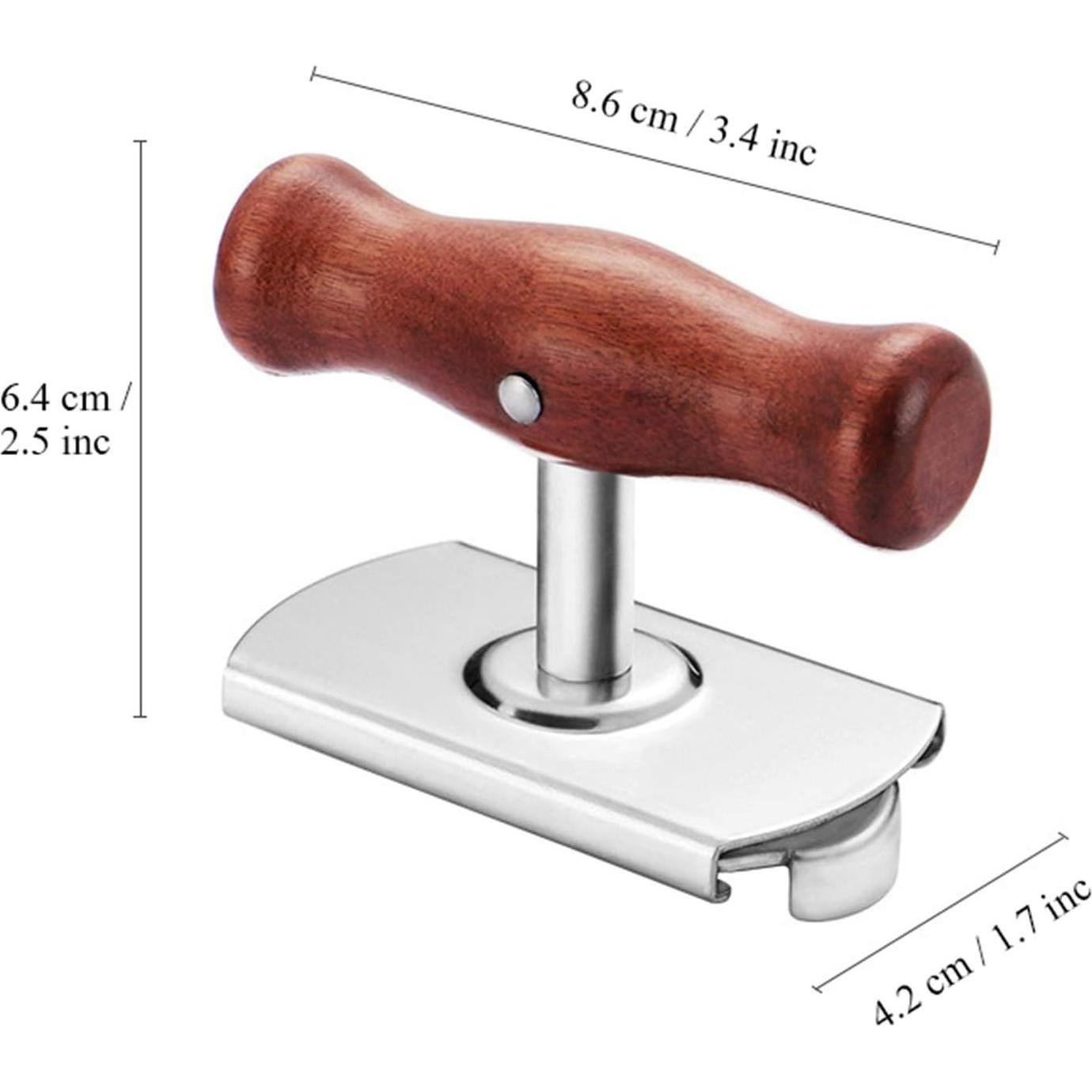 Abre frascos manual Kunovo para manos débiles - Marrón