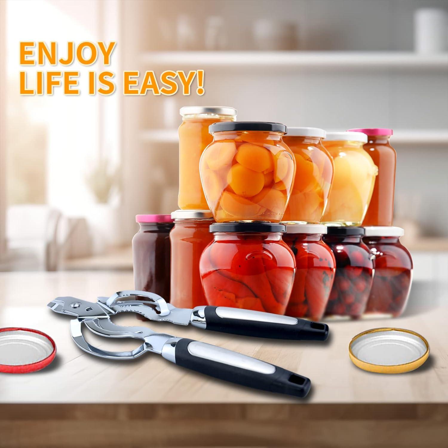 Abrebotellas Zoiwdur de Acero Inoxidable para Manos Débiles