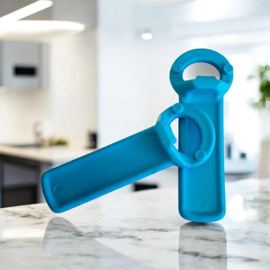 Juego de 3 Abre Tarros Righton - Rojo, Blanco, Azul