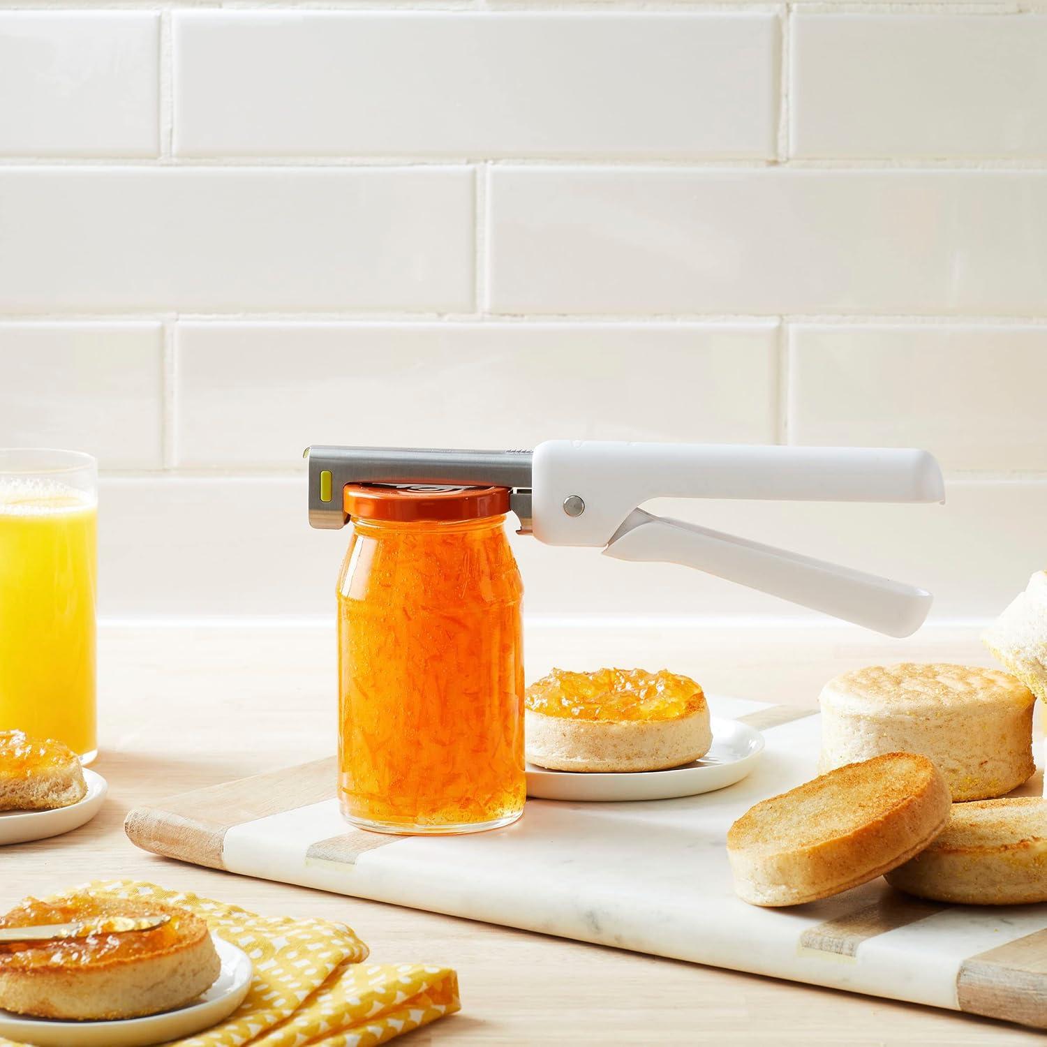 Abre frascos Chef'n Ajar Pro ambidiestro blanco 158g