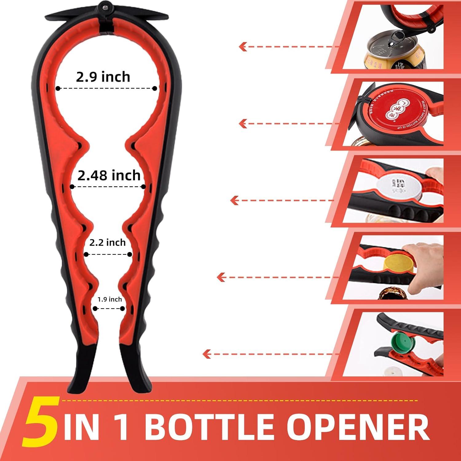 Abrebotellas 6 en 1 y 5 en 1 GAOHUI para Ancianos