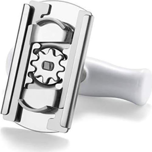 Abridor de tarros ajustable Genérico acero inoxidable 10.5 cm