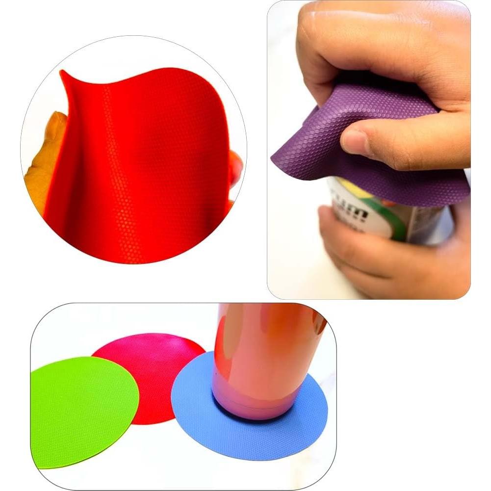 Juego de 4 Abridores de Tarros de Goma Deofun Antideslizante