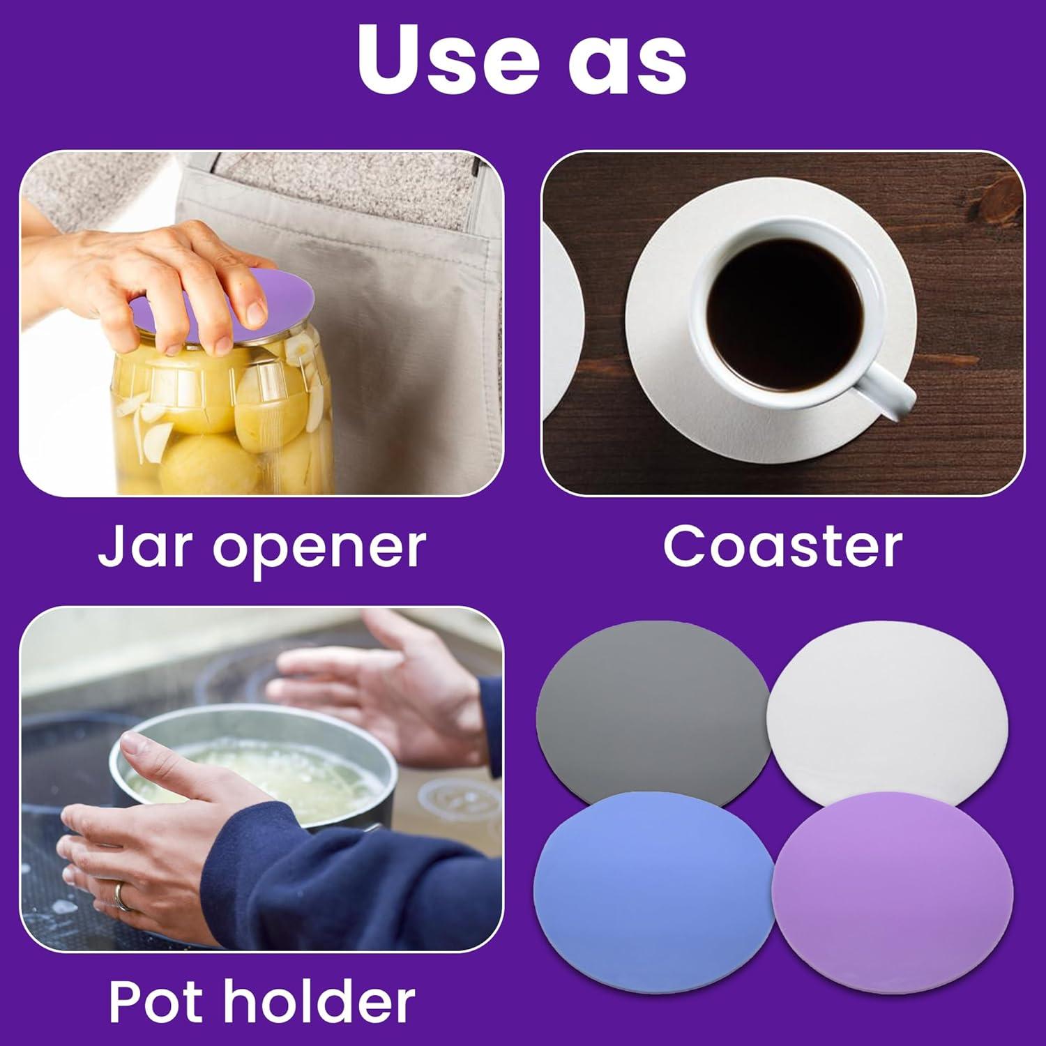 Abridor de Tarros Redondo Gadgetime - Silicona Antideslizante