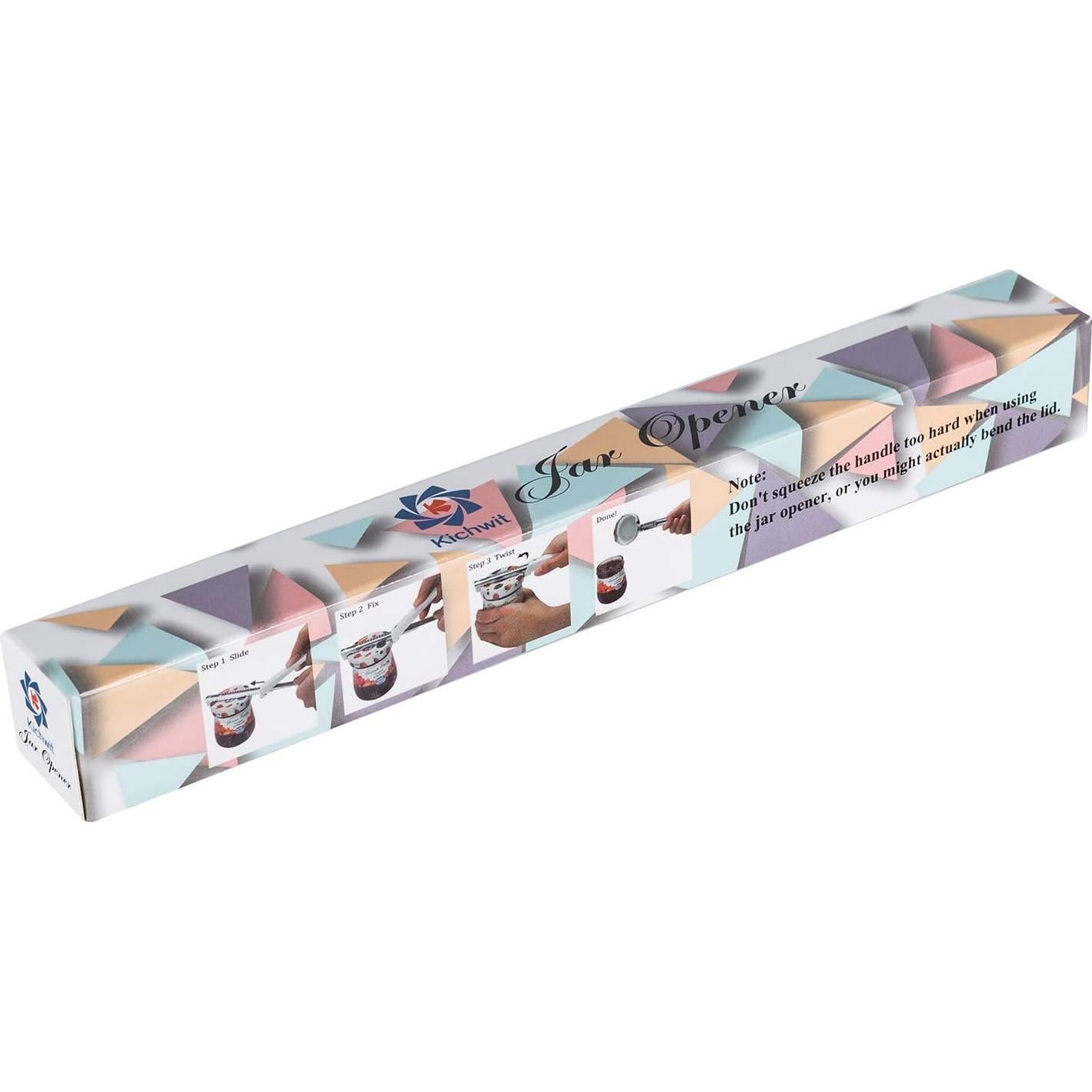 Abridor de Tarros Ajustable Kichwit para Manos Débiles 10,16 cm