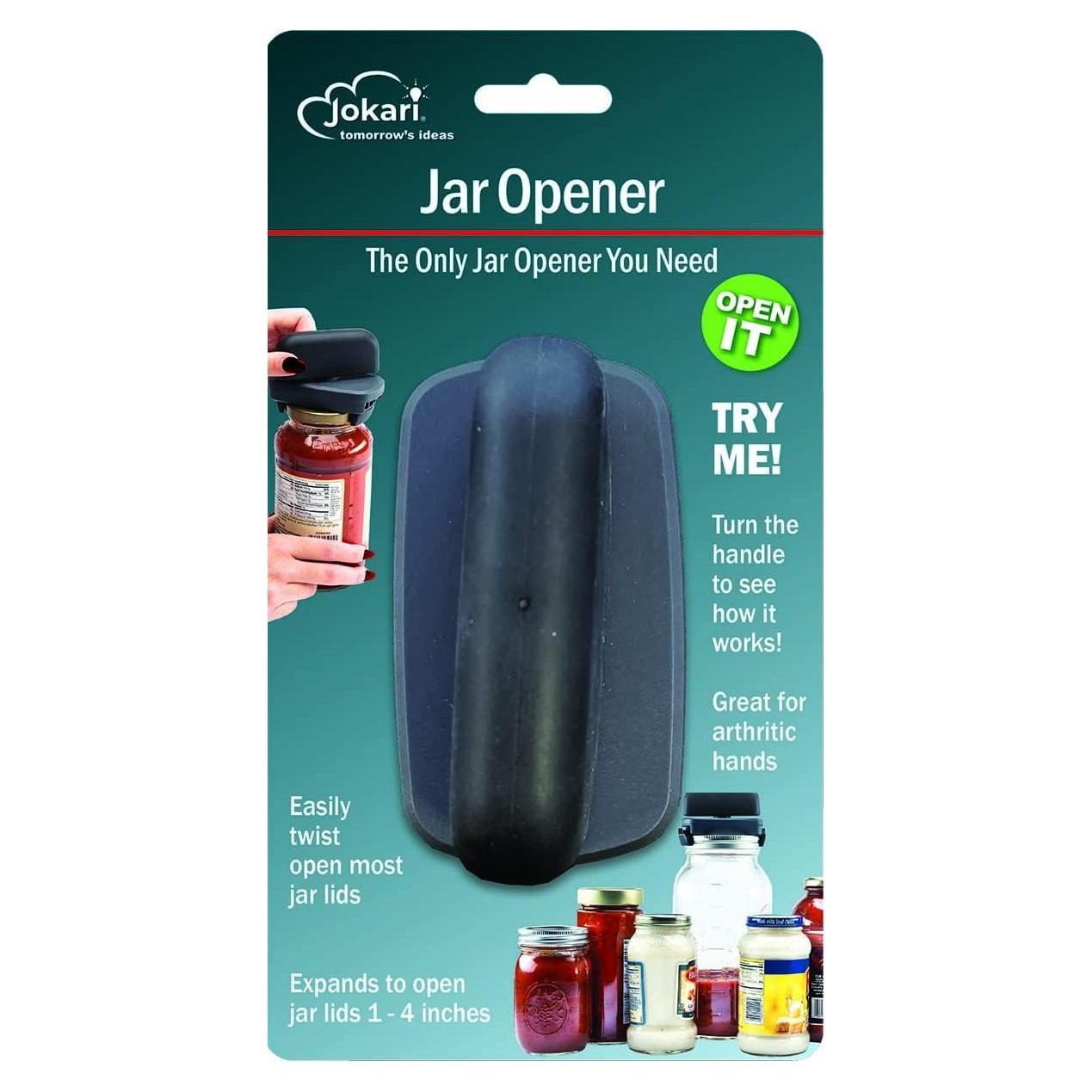 Abridor de Tarros Ajustable Jokari Easy Grip 2,54-10,16 cm