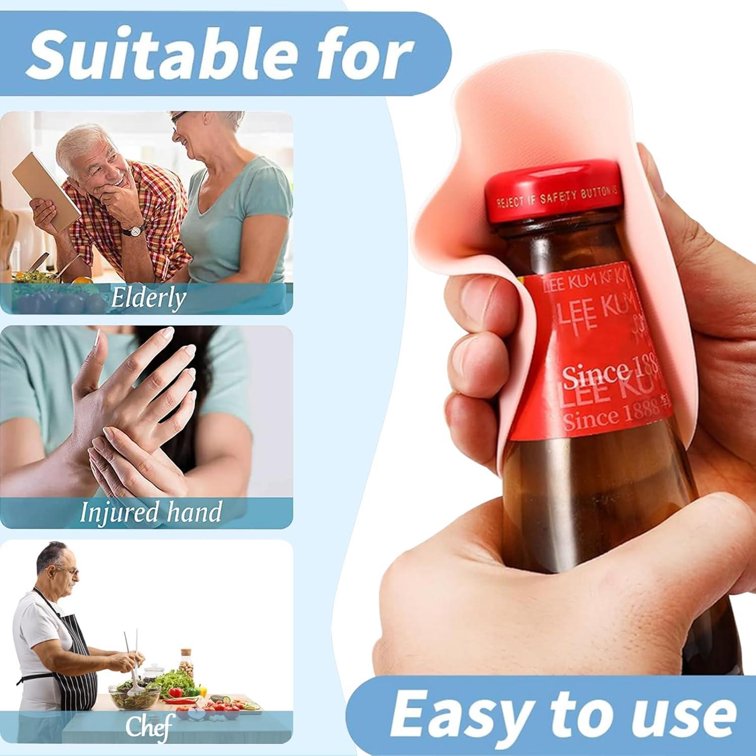 Juego de Almohadillas Abridor de Tarros Silicona 4pcs HeartfeltYIre