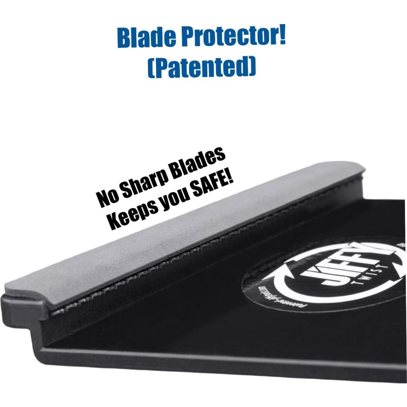 Abre frascos Jiffy Twist - Montaje bajo gabinete - Negro