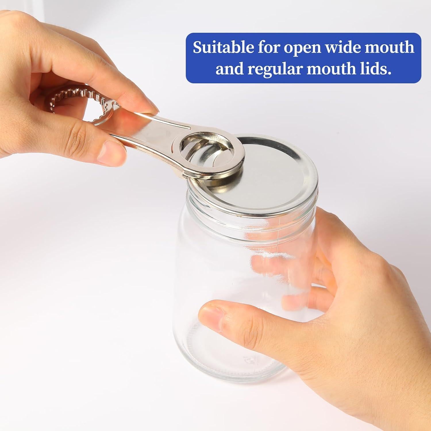 Abrebotellas Multifuncional XHIPY de Zinc Plata 120x40mm