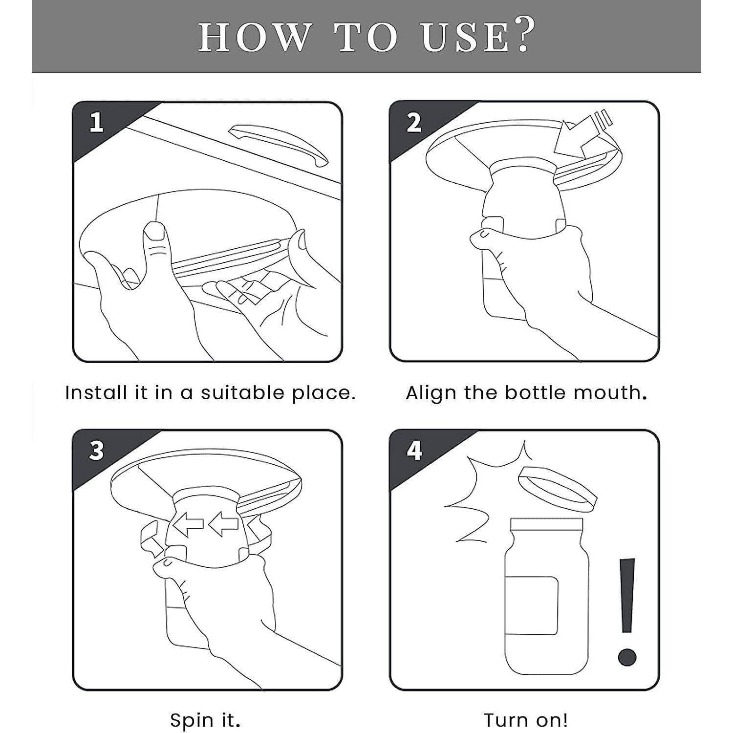 Abre Frascos Bajo Gabinete Laplad - Fácil para Manos Débiles