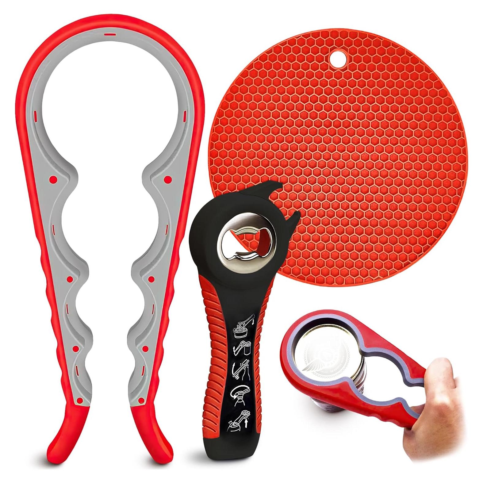 Abrebotellas de Silicona VIKROM 3 Piezas Antideslizante