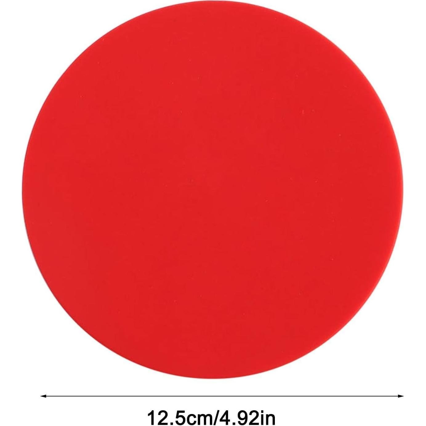 Abridor de Tarros de Goma WLngtv Rojo Multiusos 15cm