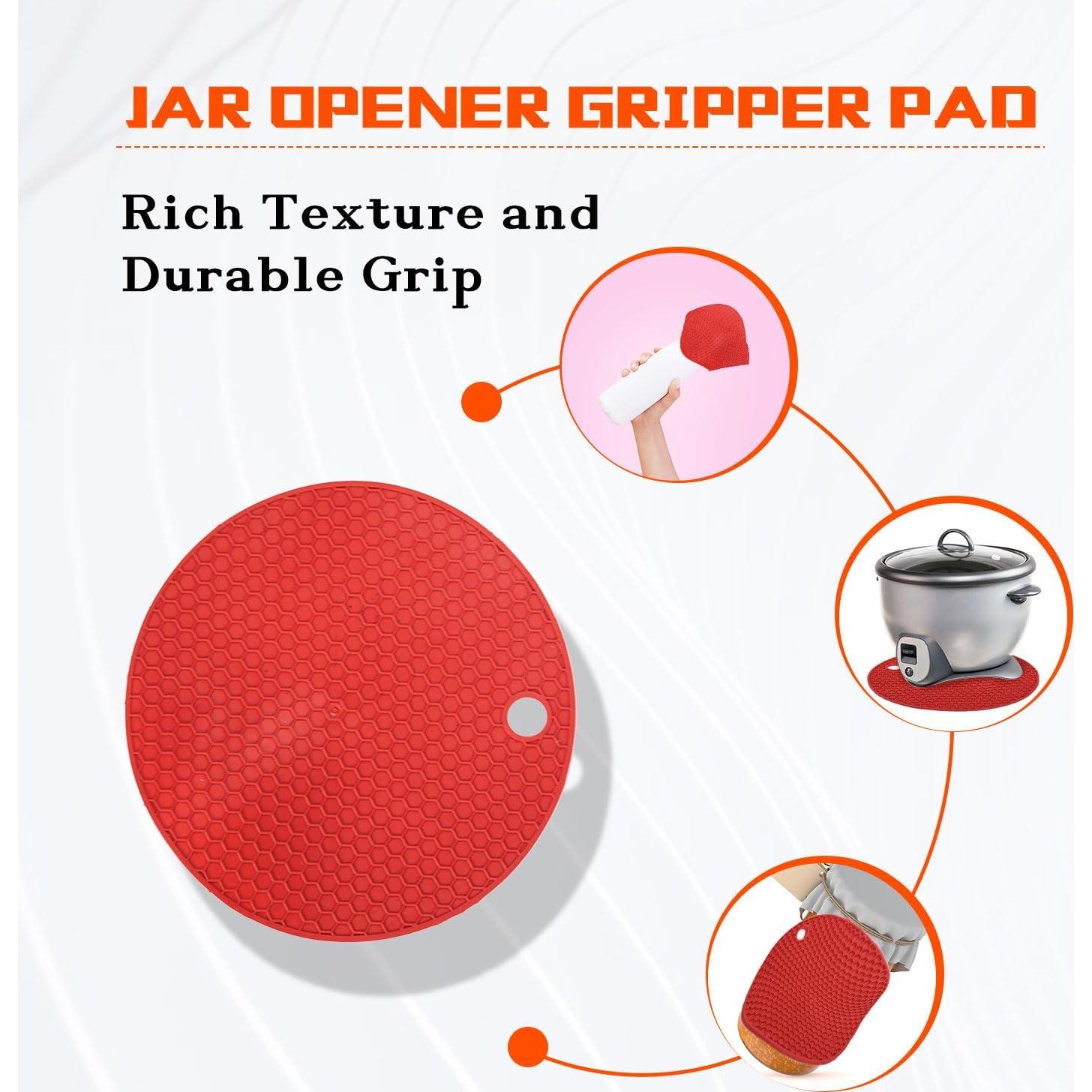 Abridor de Tarros y Botellas Lzzabo 4 en 1 Rojo