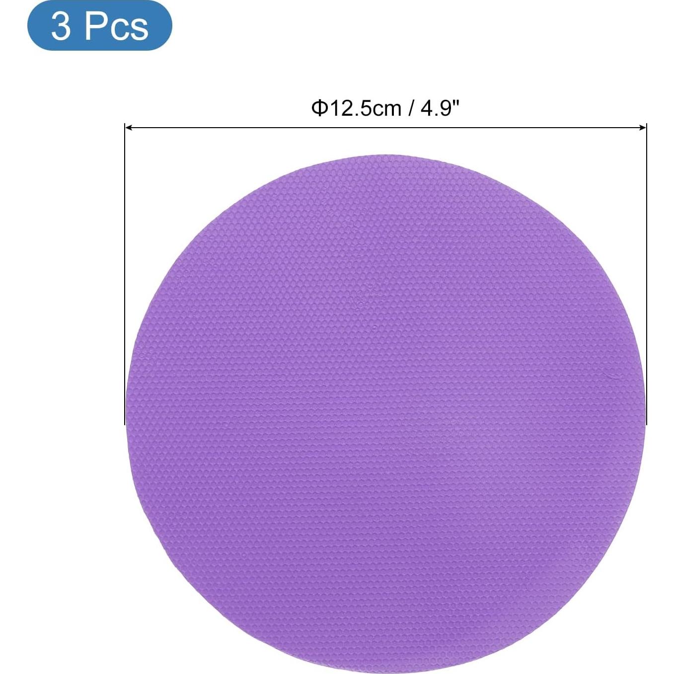 uxcell 3 Piezas Almohadillas Abrir Tarros Goma Antideslizante