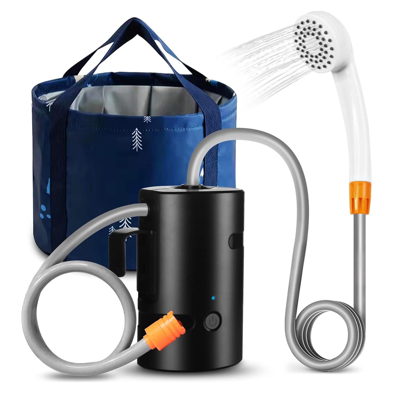 Ducha Portátil B.TAWD 4400mAh IPX7 Camping y Exterior