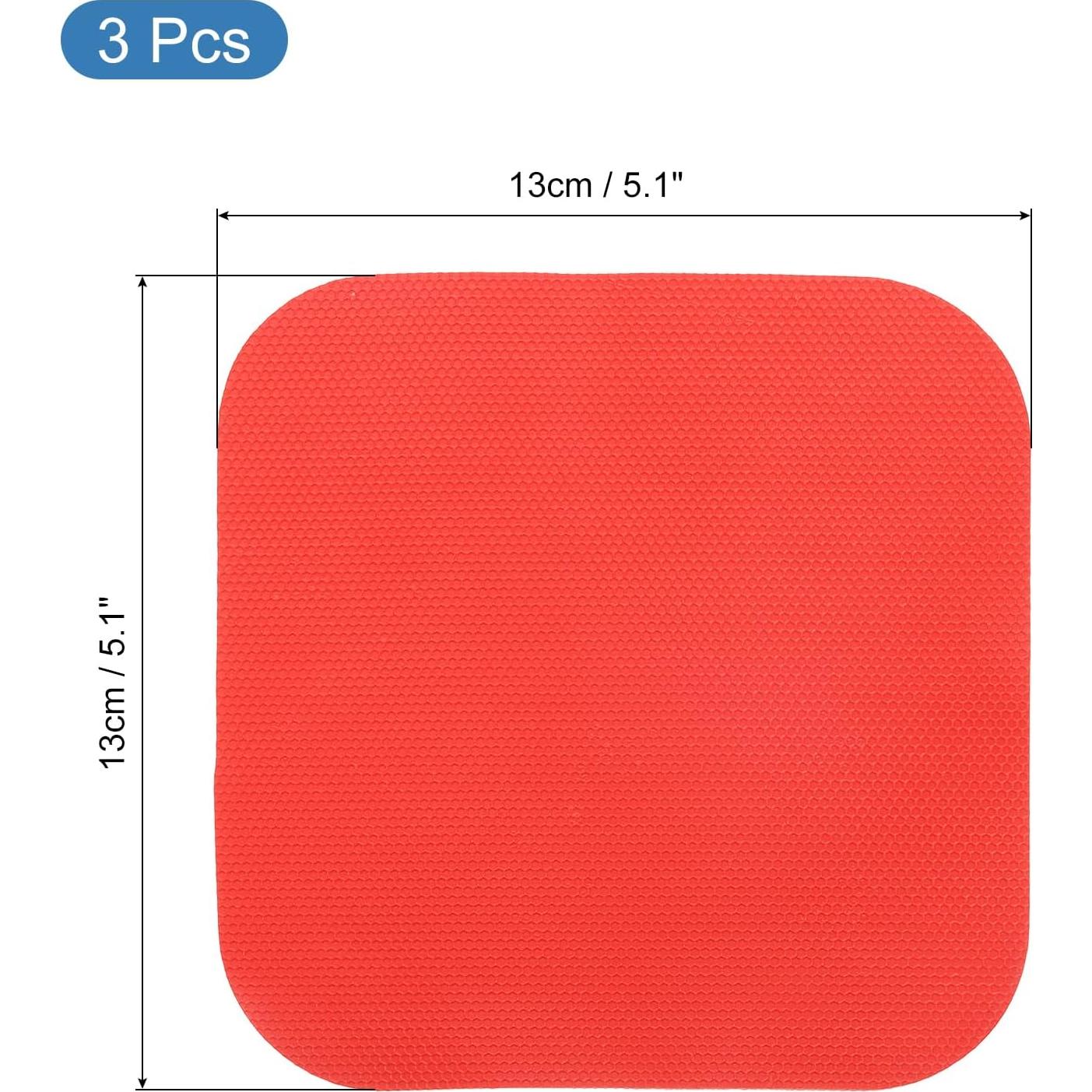 3 Piezas Abridores de Tarros de Goma uxcell Antideslizantes