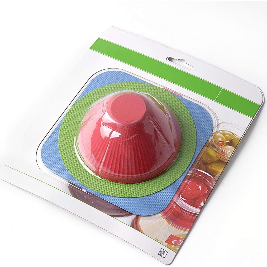 Set de 3 Agarradores de Tarro HengKe - 9 Piezas de Goma