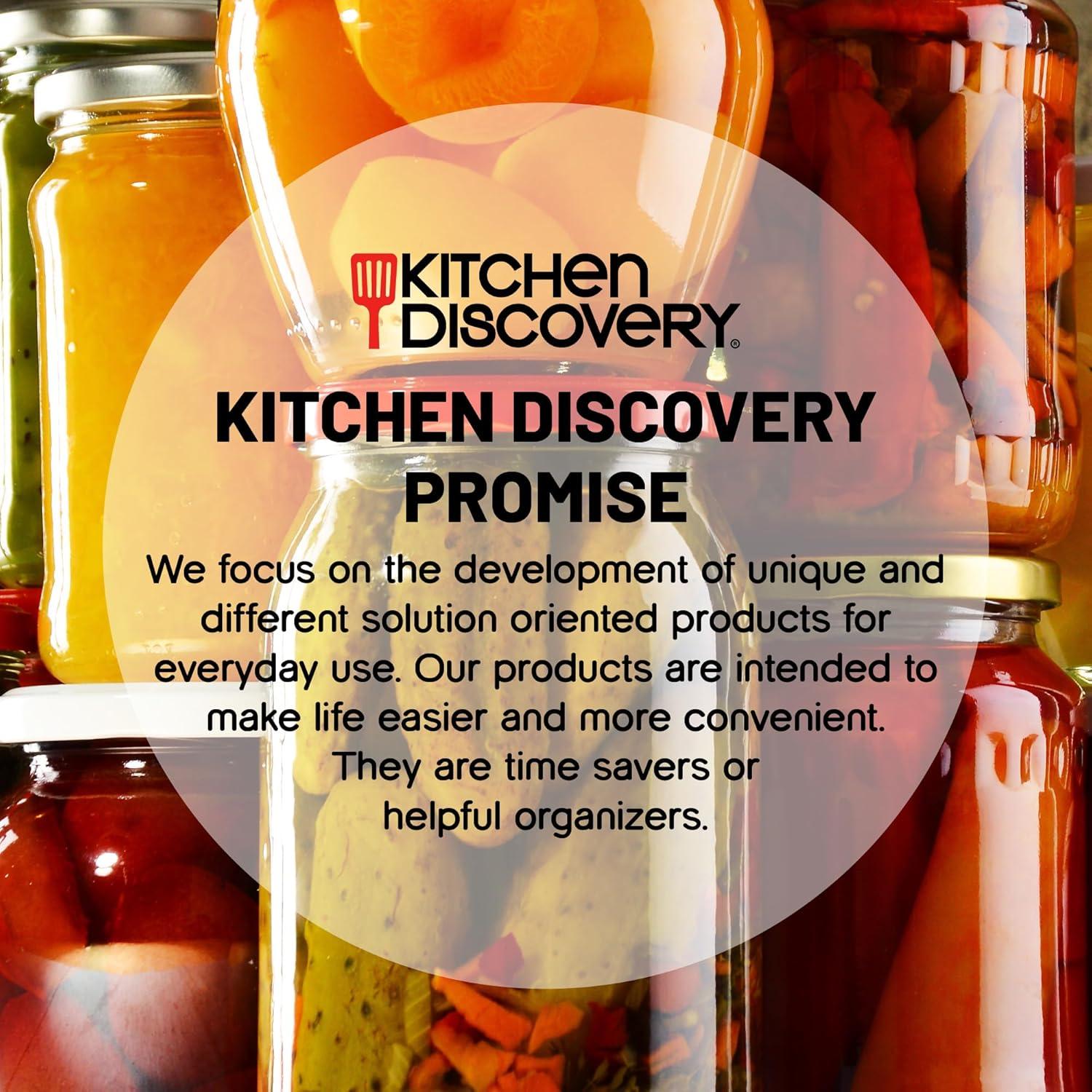 Abridor de Tarros Ajustable Descubrimiento de Cocina Azul