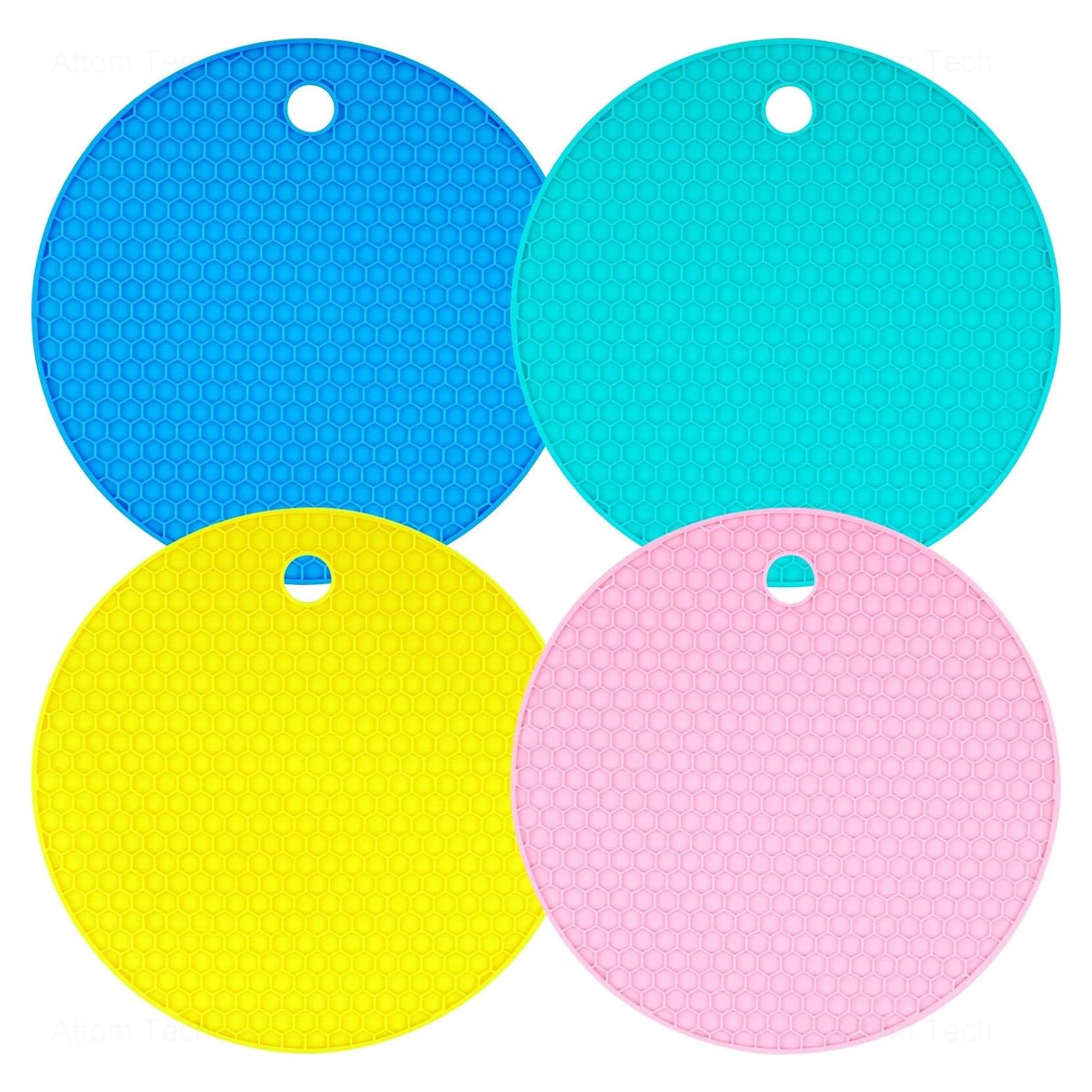 NiHome Abrebotellas de Silicona 4 Piezas 14.5 cm Multiusos