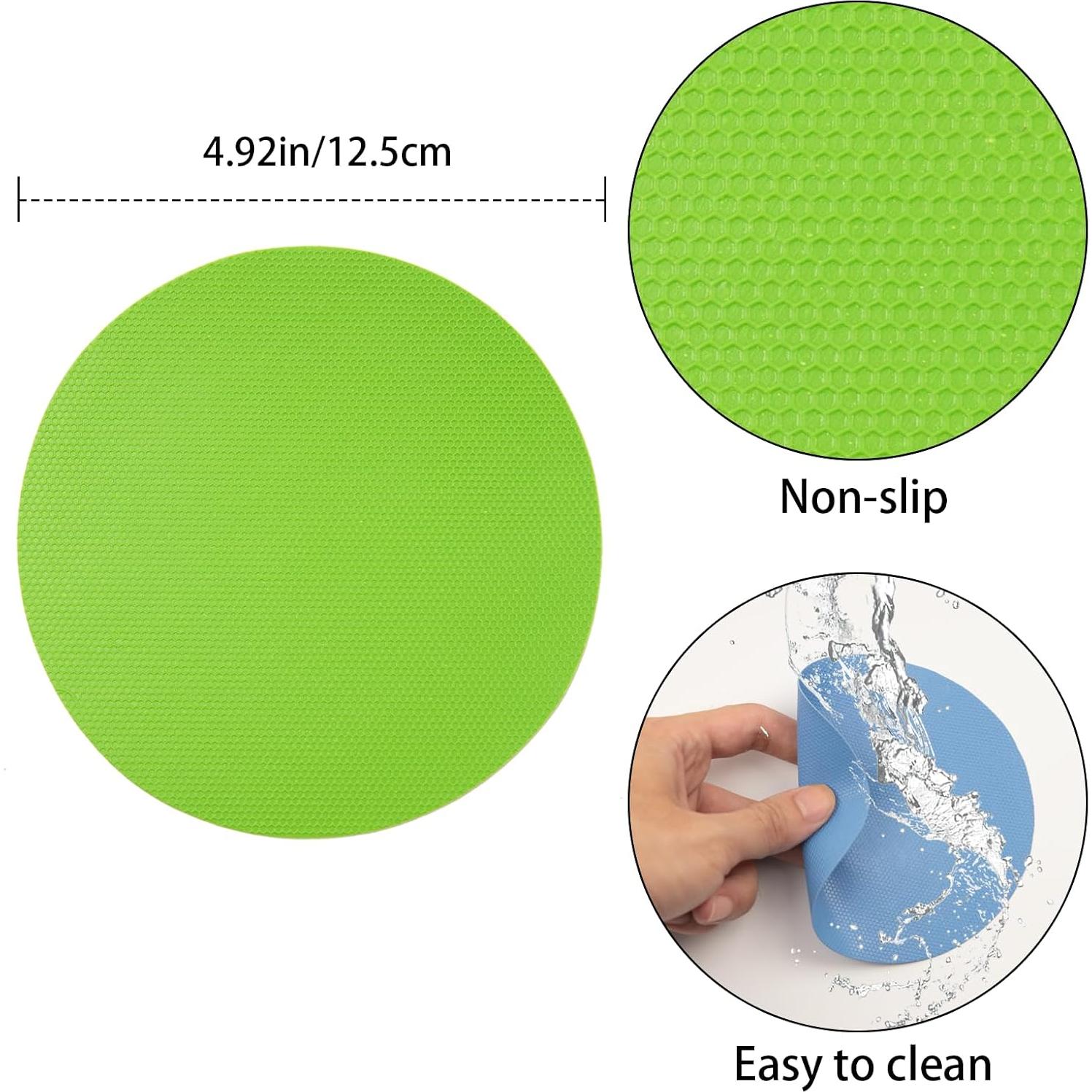 6 Almohadillas de Agarre de Tarros de Goma KoMvzyl 12.5 cm