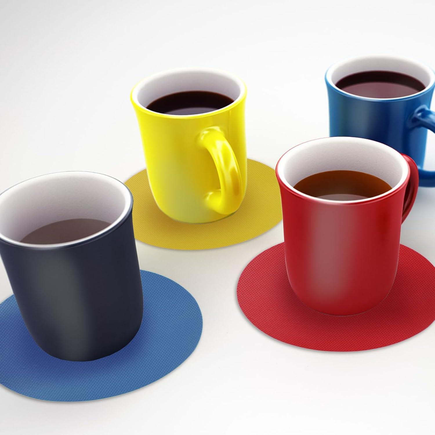 6 Almohadillas de Agarre de Tarros de Goma KoMvzyl 12.5 cm